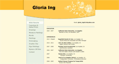 Desktop Screenshot of gloriaing.com
